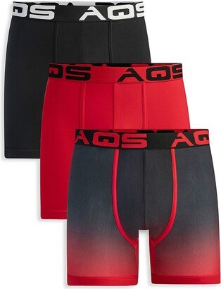 AQS 3-Pack Assorted Boxer Briefs