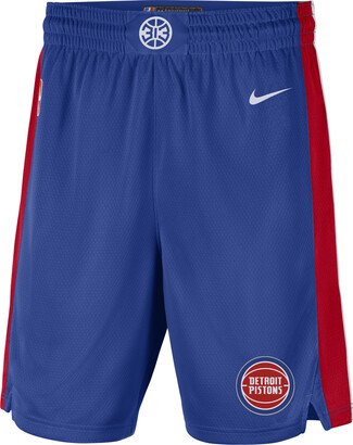 Detroit Pistons Icon Edition Men's Dri-FIT NBA Swingman Shorts in Blue