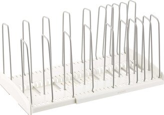 youCopia Expandable Cookware Rack White