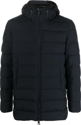 Padded-Design Hooded Coat