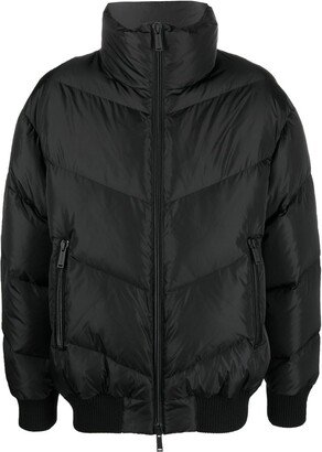 Zipped-Up Padded Coat