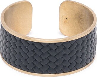 Woven-Leather Napkin Ring