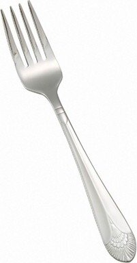 Peacock Salad Fork, 18-8 Stainless Steel, Pack of 12