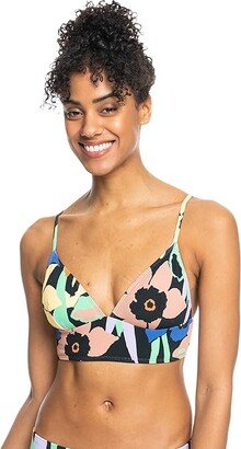 Color Jam Swim Tank Top (Anthracite Flower Jammin) Women's Swimwear