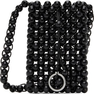 Black Bead Pouch