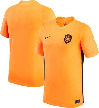 Men's Orange Netherlands Women's National Team 2022/23 Home Replica Blank Jersey