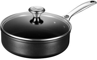 Hard Anodized Aluminum Nonstick 3.5-Qt. Saute Pan with Lid