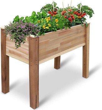 Jumbl Raised Garden Bed, Elevated Herb Garden Planter for Patio & More