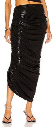 Diana Long Skirt in Black