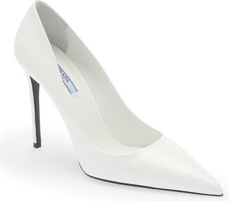 Saffiano Leather Pump