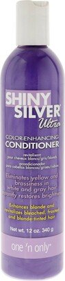 Shiny Silver Ultra Color Enhancing Conditioner by One n Only for Unisex - 12 oz Conditioner