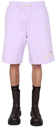 Drawstring Bermuda Shorts