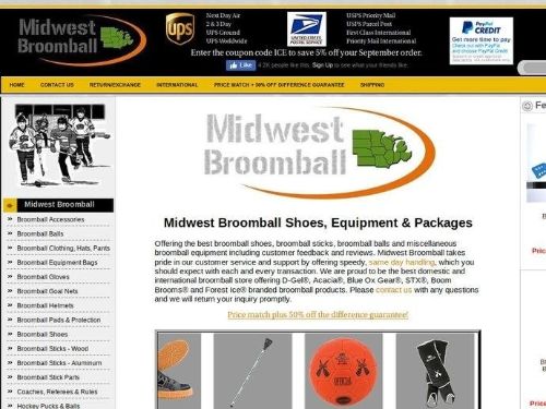 Midwest Broomball Promo Codes & Coupons