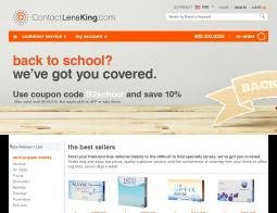 Contact Lens King Promo Codes & Coupons