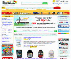Discount Supplements Promo Codes & Coupons