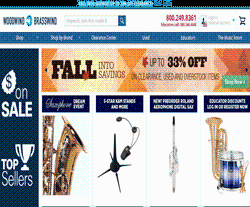 Woodwind & Brasswind Promo Codes & Coupons