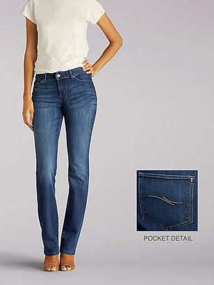 Curvy Fit Bootcut Jeans