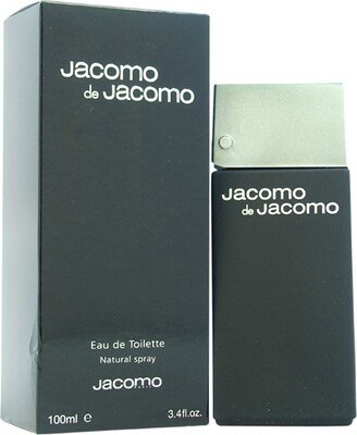 de Jacomo by Jacomo for Men - 3.4 oz EDT Spray