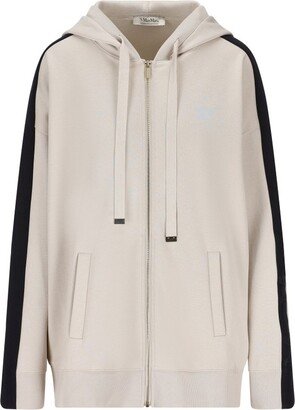 'S Max Mara Two-Toned Zipped Hoodie