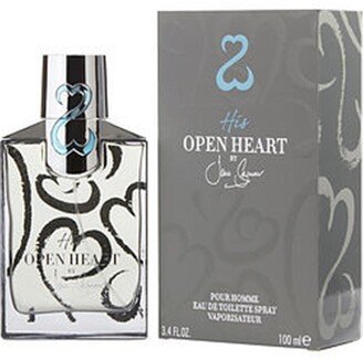 309331 3.4 oz Eau De Toilette Spray His Open Heart for Men