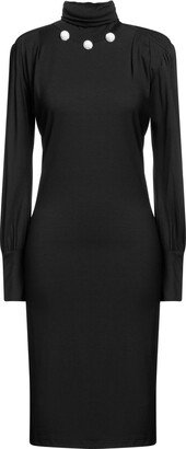 GIULIA N Midi Dress Black