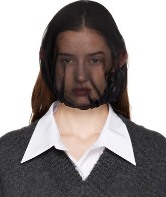 Black Self-Tie Mask