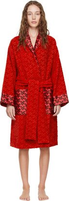 Red Greca Robe