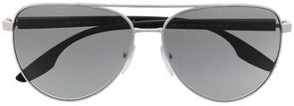 Linea Rossa pilot-frame sunglasses