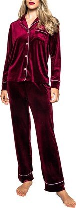 Women's Velour Pajamas