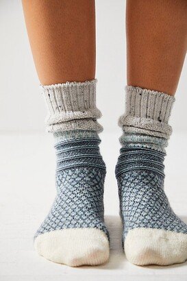 Popcorn Cable Crew Socks by at Free People