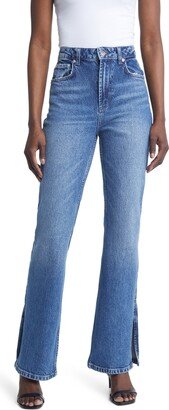 The Sunset High Waist Flare Leg Jeans