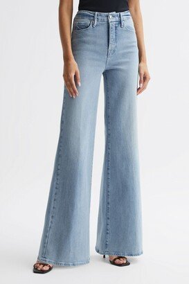 Good American High Rise Flared Jeans