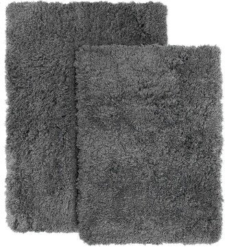 Porch & Den Lorena Shaggy/ Non-slip Rubber Backed Bath Rug Set