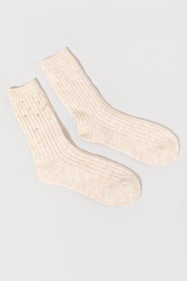 Samariah Pearl Crew Socks