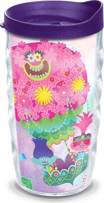 Tervis DreamWorks Trolls Made in Usa Double Walled Insulated Tumbler Travel Cup Keeps Drinks Cold & Hot, 10oz Wavy, Lotta Love