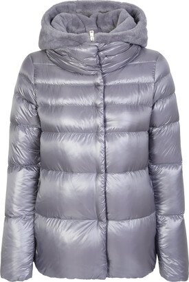 Hooded Down Jacket-AJ