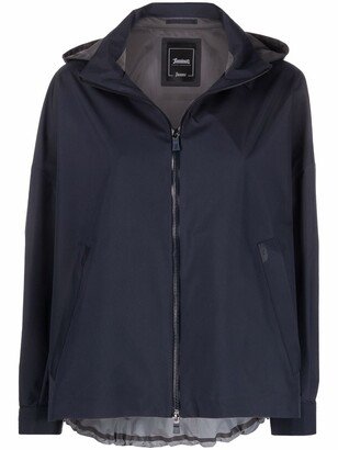 Zip-Up Hooded Jacket-AD