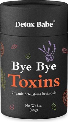 Detox Babe Bye Bye Toxins Organic Detox Bath Salt Soak