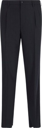 Straight Leg Tailored Trousers-CX