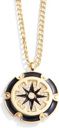 Estella Compass Pendant Necklace