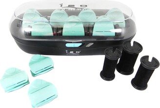 Iso Beauty 10Pc Pearl Ceramic Maximum Ionic Conditioning Hot Roller Set - Diamond Collection