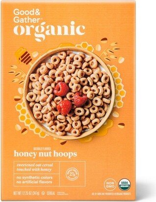 Organic Honey Nut Hoops 12.25oz - Good & Gather™