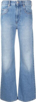 MARANT ÉTOILE High-Rise Bootcut Jeans