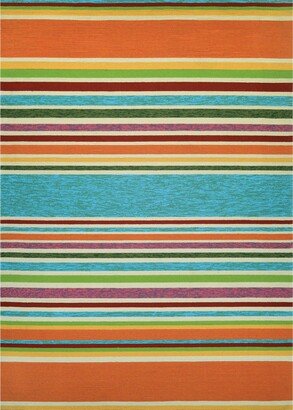 Covington Sherbet Stripe 2' x 4' Area Rug