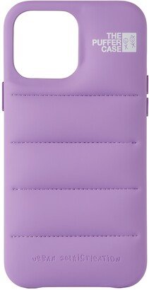 Urban Sophistication Purple 'The Puffer' iPhone 13 Pro Max Case