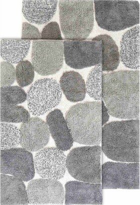 2pc Pebbles Bath Rug Set - Chesapeake Merchandising