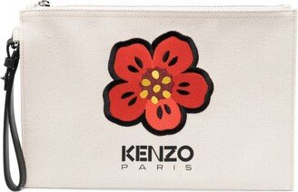 Boke Flower motif clutch-AA