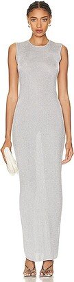 Vero Knitted Dress in Grey