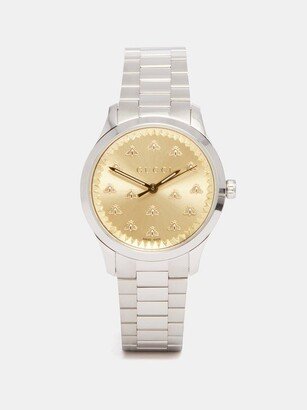 G-timeless Stainless-steel & Gold Watch