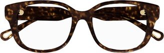 Rectangle Frame Glasses-BZ